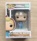 Funko Pop Parks And Recreation Leslie The Riveter #1146 + Free Protector