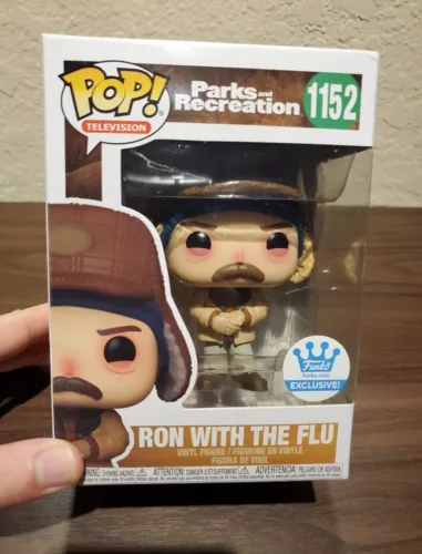 Funko Pop! Parks and Recreation Ron with the Flu #1152 Funko Shop Exclusive
