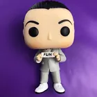 Funko Pop! Pee-Wee's Playhouse #644 Pee-Wee Herman with Word of the Day AS-IS
