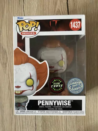 Funko POP! Pennywise (Dancing) Movie: IT #1437 [Glow Chase] [Specialty Series]