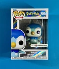 Funko POP! Piplup Pearlescent Pokemon Center Exclusive #865 w/ Protector