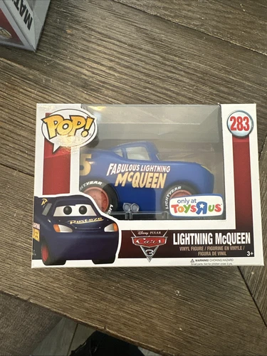 Funko Pop Pixar Cars Lightning McQueen #283 - Toys R Us Exclusive *w/Protector*