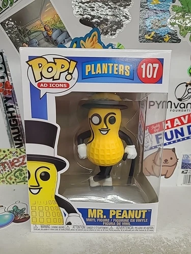 Funko Pop! Planters Mr. Peanut #107 Vinyl Figure