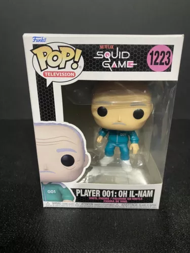 FUNKO POP ! PLAYER 001: OH IL-NAM 1223 SQUID GAME POP TELEVISION K02