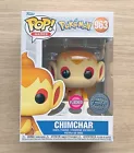 Funko Pop Pokemon Chimchar Flocked #963 + Free Protector