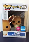 Funko Pop! Pokémon - Flocked Eevee #577 - WonderCon Exclusive - Slight Damage