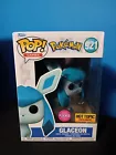 Funko Pop! Pokemon GLACEON (FLOCKED) Hot Topic Exclusive!! #921