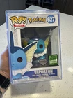 Funko Pop Pokemon Vaporeon Diamond Glitter #627 ECCC Exclusive FREE PROTECTOR