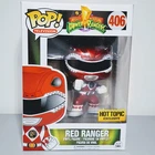 Funko Pop: Power Rangers - Red Ranger #406 Metallic Hot Topic Exclusive