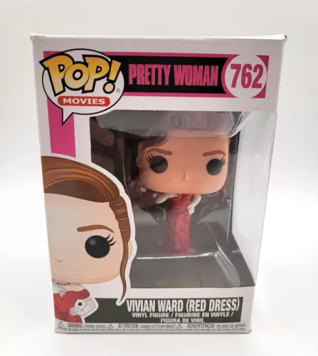 FUNKO POP Pretty Woman Vivian Ward (red dress) Vaulted Movie 762 - POP! MOVIES