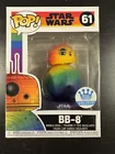 Funko Pop Pride Star Wars - BB-8 #61 Pop Shop Exclusive