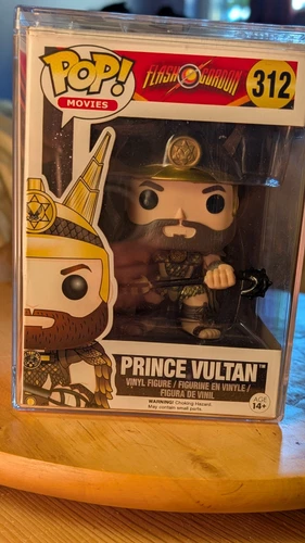 Funko Pop! Prince Vultan #312 Vinyl Figure Flash Gordon - W/ Protector Vaulted
