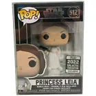 Funko POP Princess Leia #512 Bobblehead Star Wars 2022 Galactic Convention New