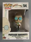 🇨🇦 FUNKO POP Professor Farnsworth Futurama 54 + Protector Incl Rare Vaulted