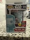 Funko Pop Qui Gon Jinn GitD 2017 Galactic Convention Exclusive Star Wars 128