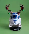 Funko Pop R2-D2 Deer Wood STAR WARS Vinyl Figure #275 Christmas VGC