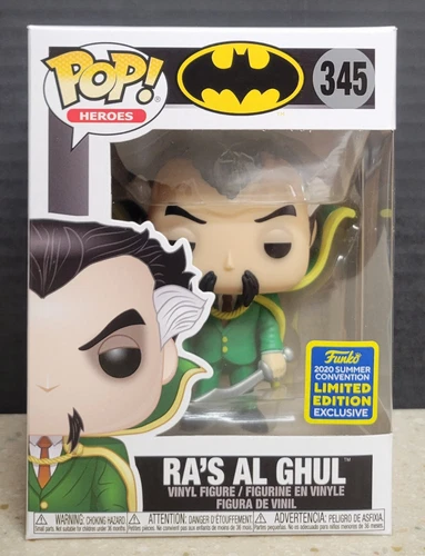 Funko Pop! RA'S AL GHUL (345) 2020 SUMMER CONVENTION EXCL--DC HEROES--BATMAN