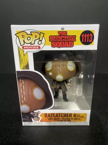 FUNKO POP ! RATCATCHER II WITH SEBASTIAN 1113 THE SUICIDE SQUAD POP MOVIES N01