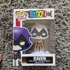 Funko Pop! Raven Teen Titans Go! TV White Variant Hot Topic Exclusive #108