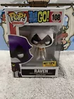 Funko Pop! Raven Teen Titans Go! TV White Variant Hot Topic Exclusive #108