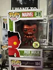 FUNKO! POP! Red Hulk #31 Metallic SDCC