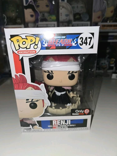 Funko Pop Renji 347 Bankai Bleach Exclusive Vaulted Figure GameStop