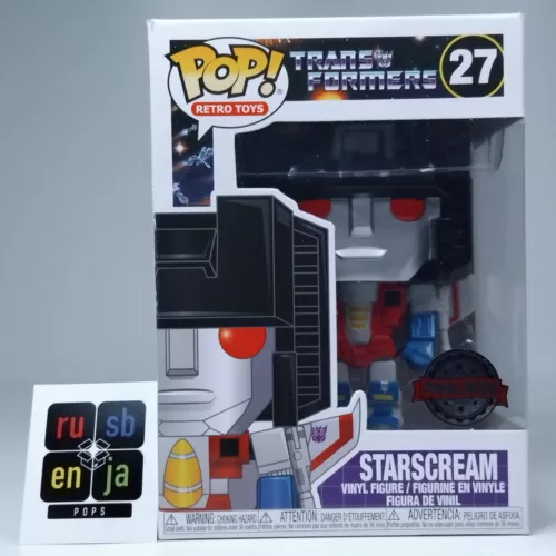 Funko Pop! Retro Toys Transformers Starscream Special Edition #27