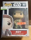 Funko Pop! Rey 161 With Protector Star Wars Target Exclusive