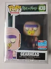 Funko POP Rick and Morty 438 Convention Exclusive Gearhead W/PROTECTOR