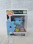 Funko Pop Rick And Morty 666 Hologram Rock Clone Glow In The Dark