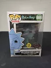 Funko POP Rick and Morty Hologram Rick Clone #666 Glows In Dark Special Edition
