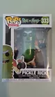 Funko Pop Rick And Morty Pickle Rick #333 Vinyl Figure Rat Suit - NEW