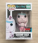 Funko Pop Rick And Morty Shrimp Rick NYCC #644 + Free Protector