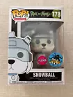 Funko Pop! RICK and MORTY SNOWBALL #178 Flocked Vinyl figure LA Comic Con