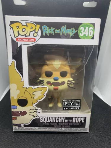 Funko Pop! Rick and Morty - Squanchy with Rope #346 FYE Exclusive