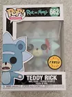 Funko Pop Rick and Morty Teddy Rick Limited Edition Chase w, Pop Protector #662