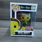Funko Pop! Rick and Morty Toxic Morty Glow In The Dark #336 Target w/ Protector