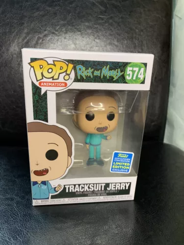 Funko Pop! Rick And Morty Tracksuit Jerry 2019 SDCC Summer Exclusive #574
