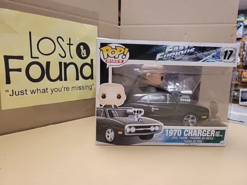 Funko Pop! Rides 1970 Charger with Dom Toretto #17 from Fast and Furious