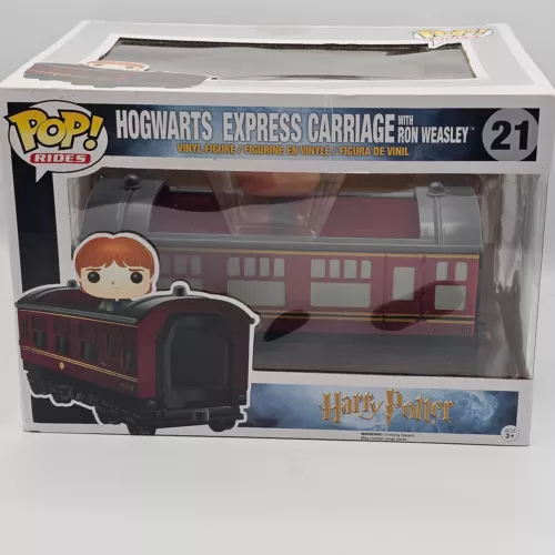 Funko Pop! Rides #21 Harry Potter Hogwarts Express Carriage with Ron Weasley