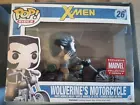 Funko Pop! Rides #26 Wolverine's Motorcycle Collector Corp Exclusive W/Protector