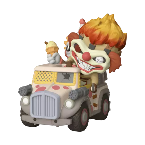 Funko Pop Rides #91 PlayStation Sweet Tooth And Ice Cream Truck Gamestop New
