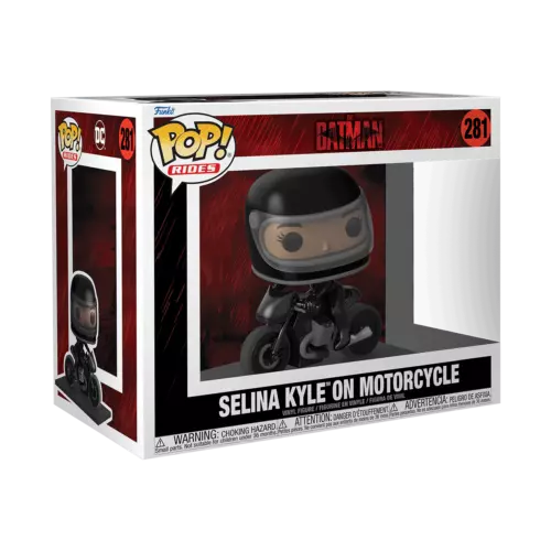 Funko Pop! Rides: DC Universe - Selina Kyle on Motorcycle #281