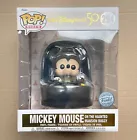Funko Pop Rides Disney Mickey Mouse On Haunted Mansion Buggy #294 + Protector