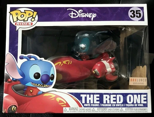 Funko Pop! Rides Disney The Red One Lilo & Stitch Box Lunch Exclusive #35
