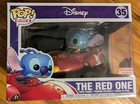 Funko Pop Rides : Disney -The Red One Stitch on Rocket #35 -Box Lunch Exclusive
