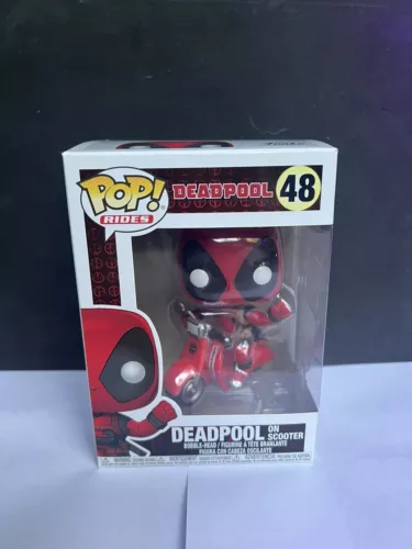 Funko Pop! Rides: Marvel - Deadpool on Scooter #48