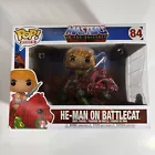 Funko Pop! Rides: Masters of the Universe - He-Man on Battle Cat #84. NEW.