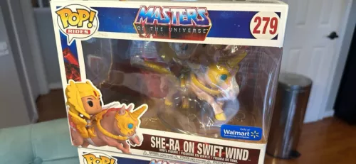 FUNKO POP! RIDES: MASTERS OF THE UNIVERSE SHE-RA ON SWIFT WIND #279 BRAND NEW