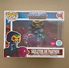 Funko Pop Rides Masters Of Universe Skeletor On Panthor Flocked #98 + Protector